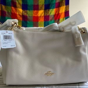 Authentic Coach white bag